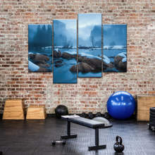 Load image into Gallery viewer, Ice In The Lake Melts Wall Decoration Art