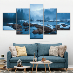 Ice In The Lake Melts Wall Decoration Art