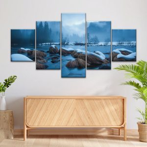 Ice In The Lake Melts Wall Decoration Art