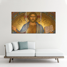 Load image into Gallery viewer, Jesus Christ Holding Book Canvas Print Wall Art