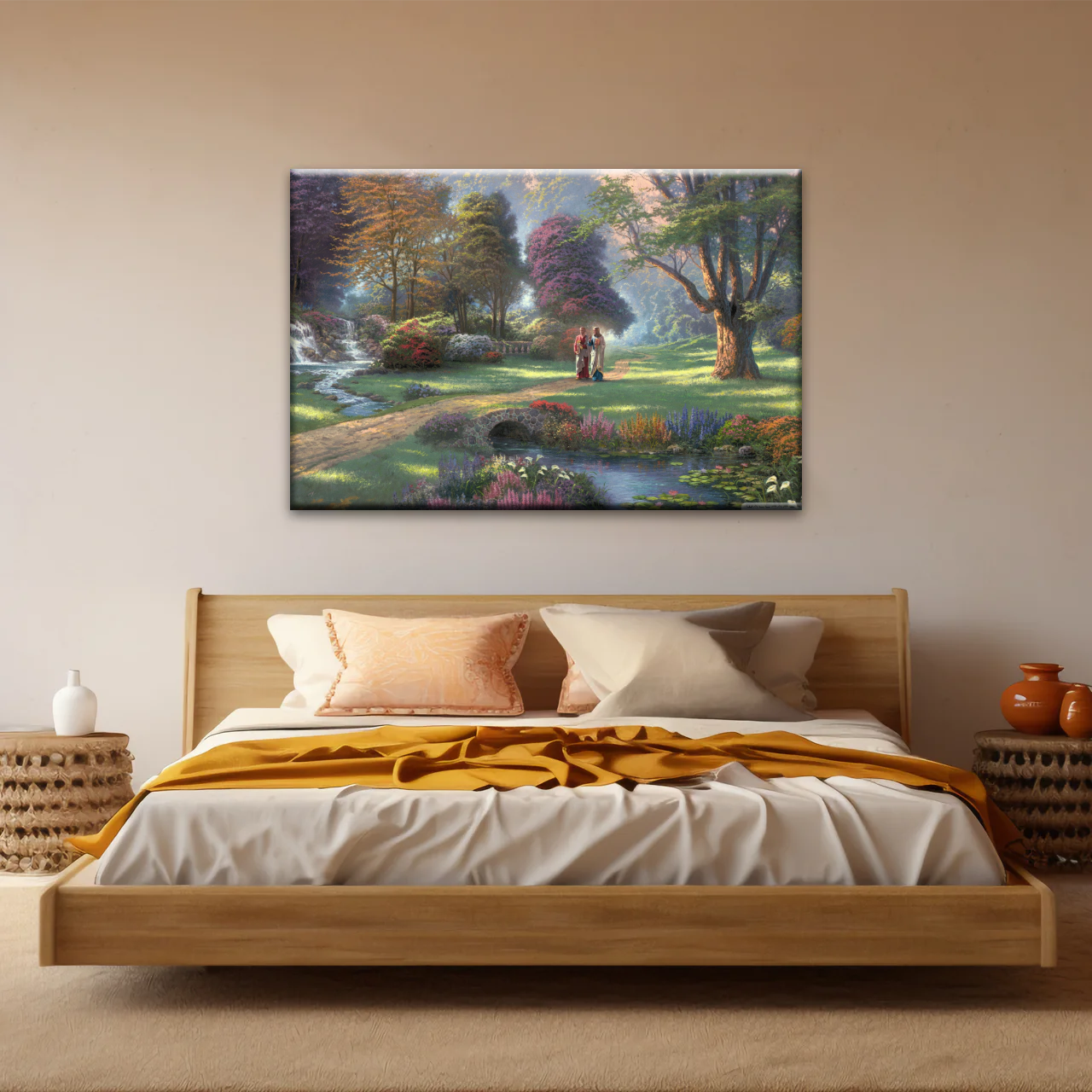 Anime Jesus Christ Canvas Prints Wall Art