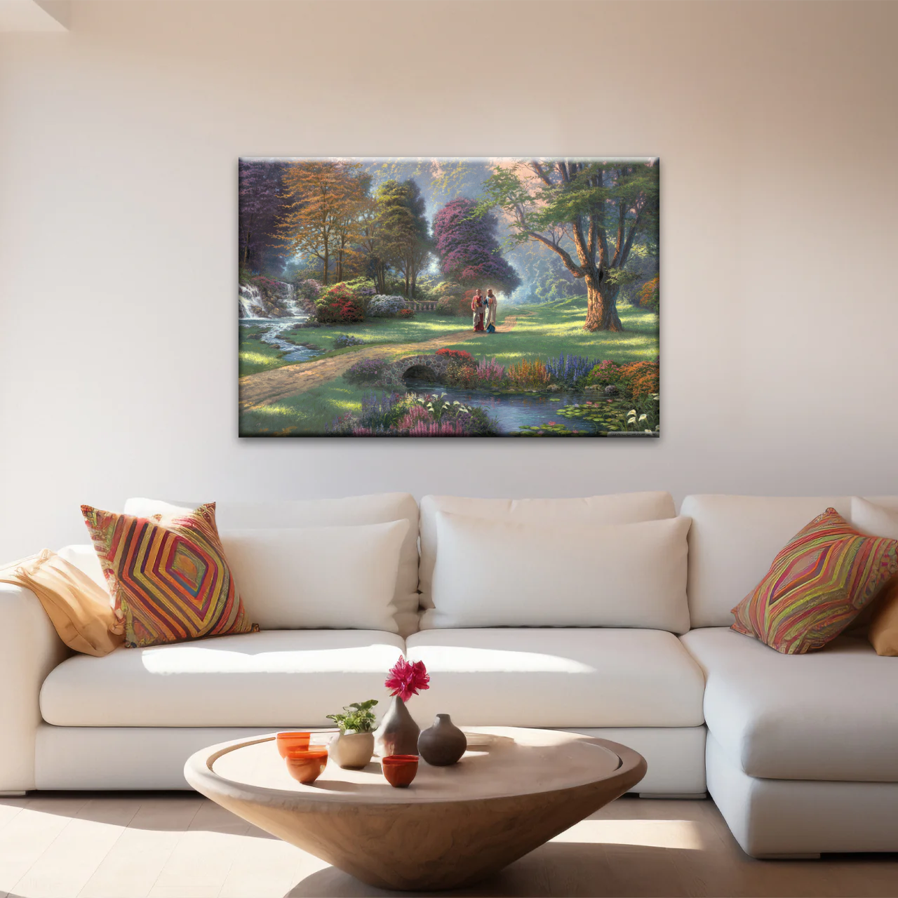 Anime Jesus Christ Canvas Prints Wall Art