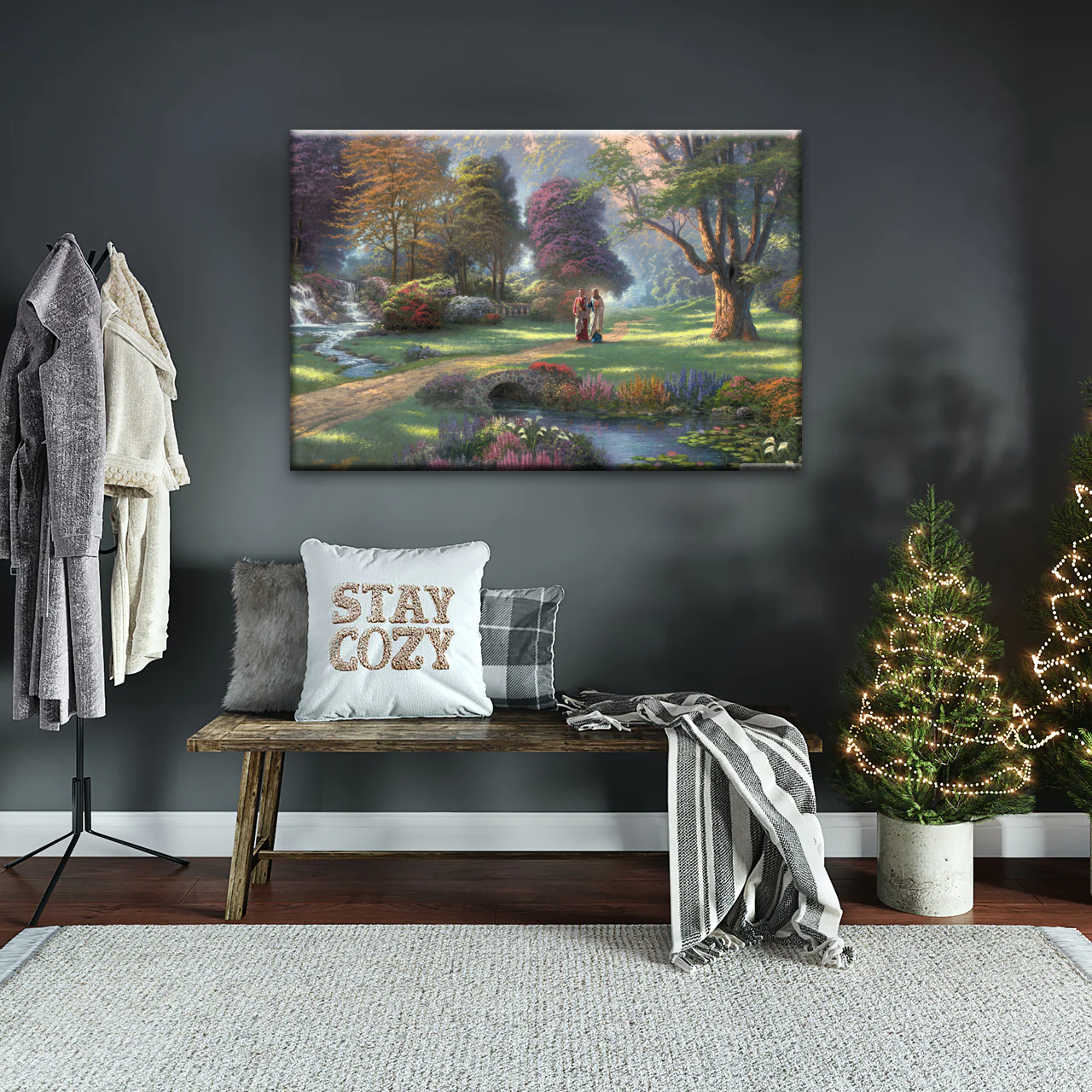 Anime Jesus Christ Canvas Prints Wall Art