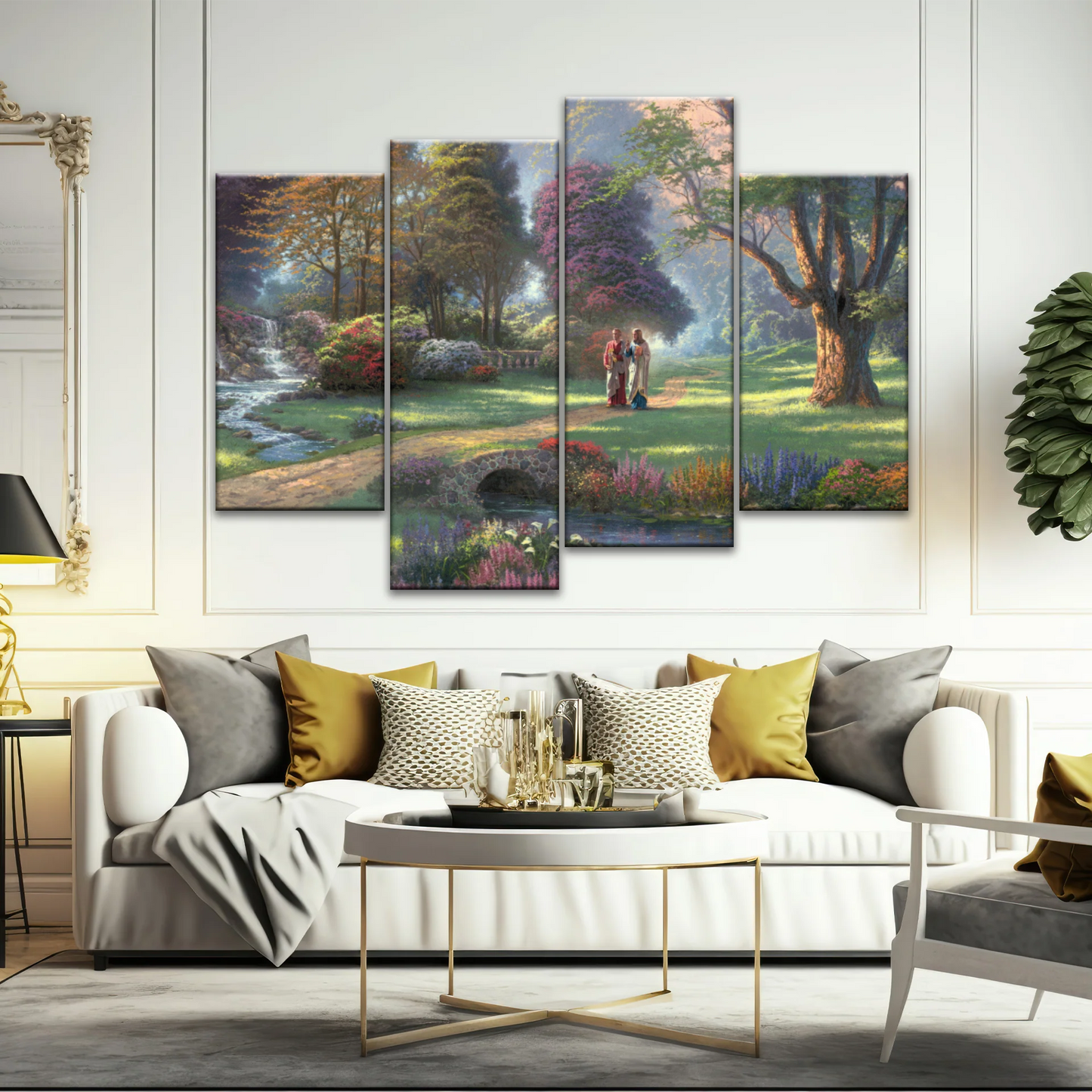 Anime Jesus Christ Canvas Prints Wall Art