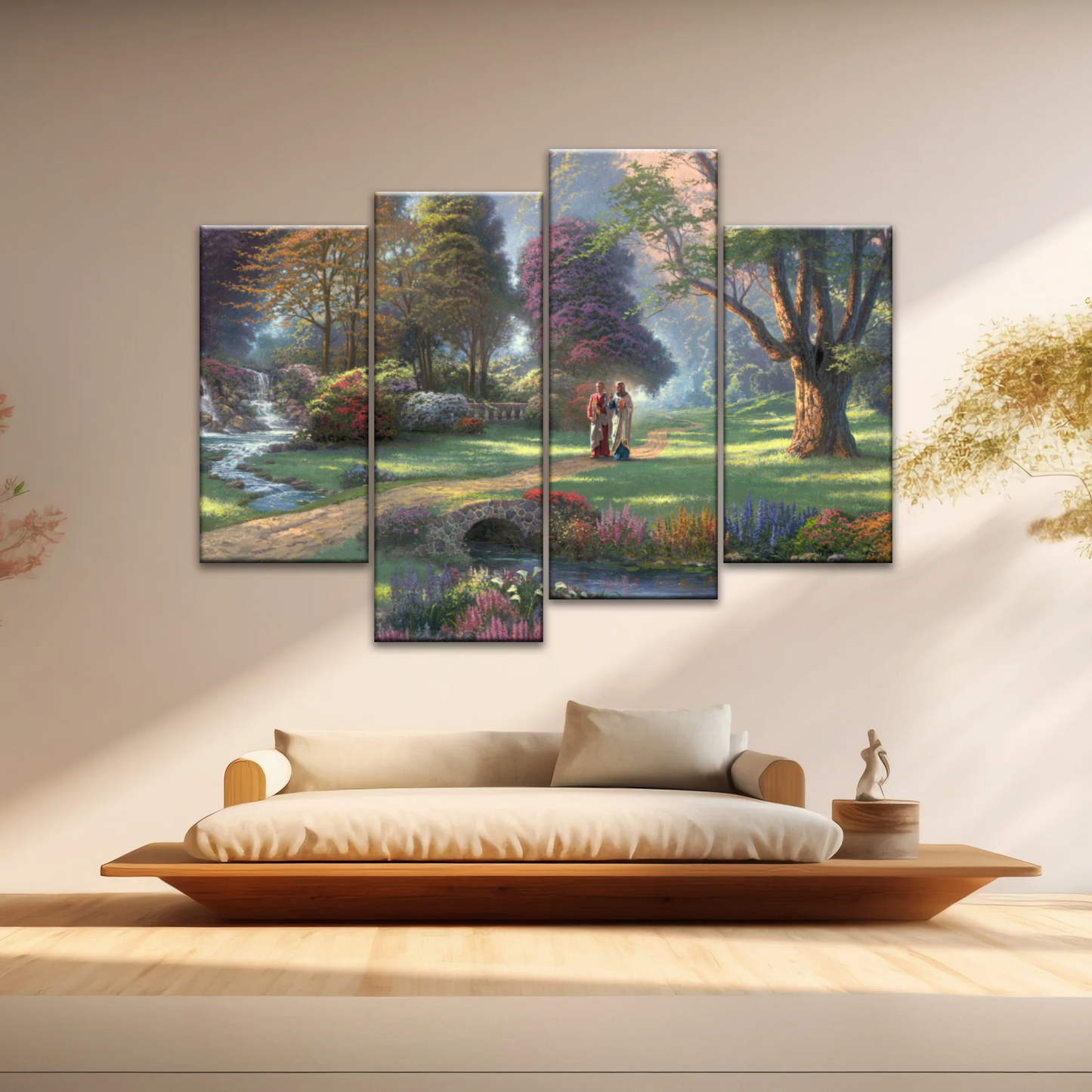 Anime Jesus Christ Canvas Prints Wall Art