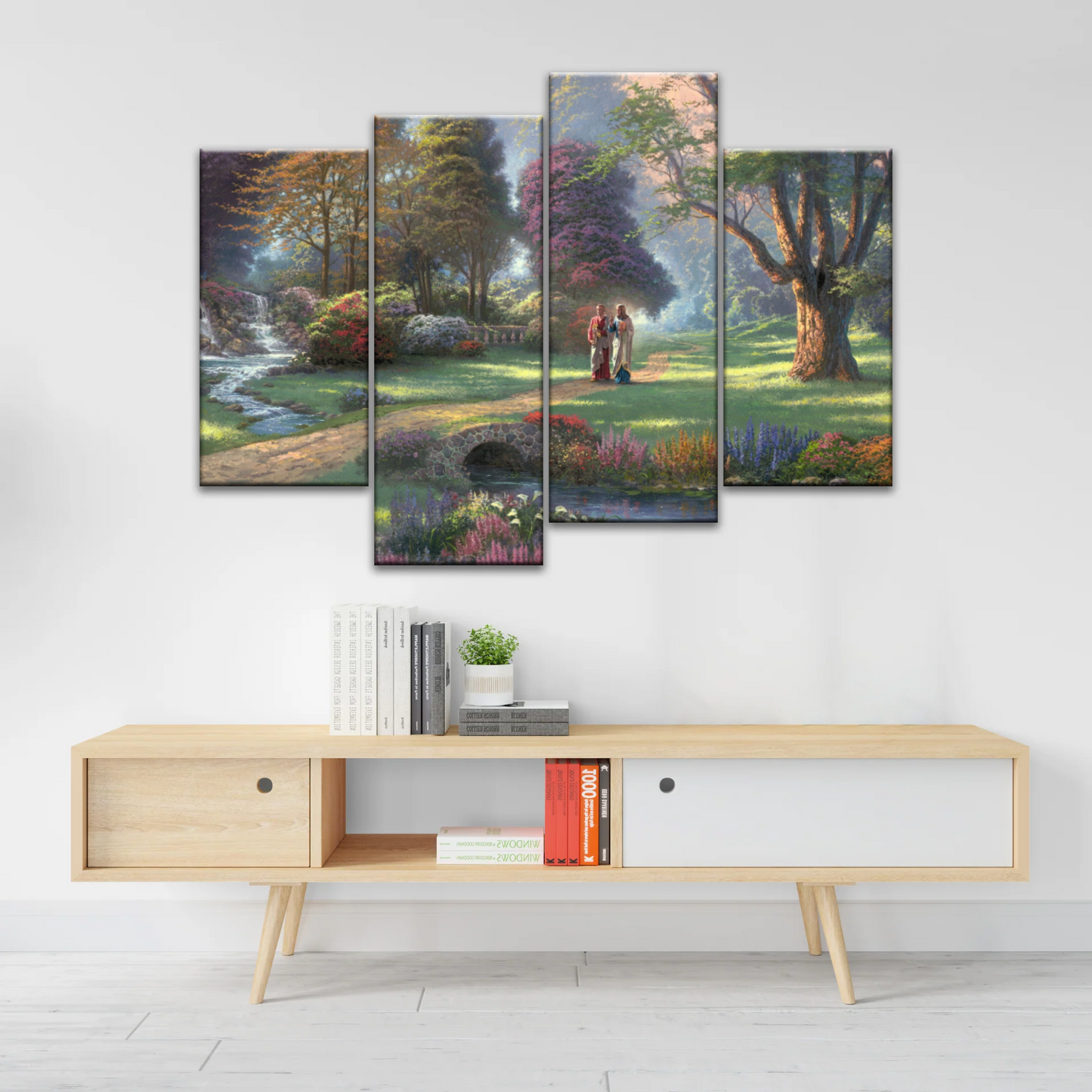 Anime Jesus Christ Canvas Prints Wall Art