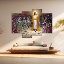 Load image into Gallery viewer, Jesus Christ Soldiers Praying Before The Lord For The Sins Committed Canvas Prints