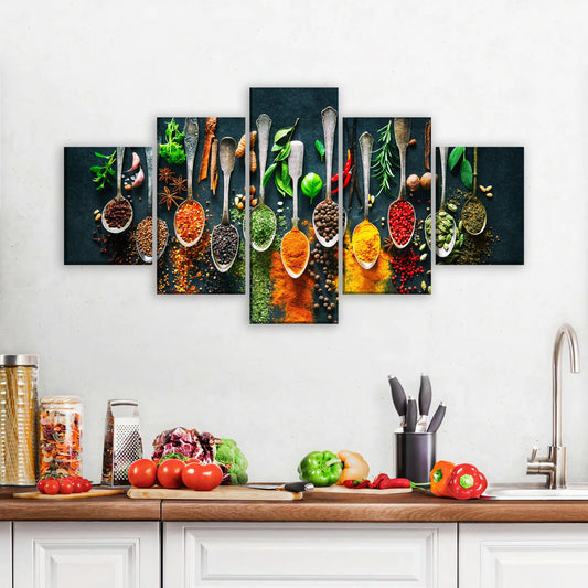 The Snowdon Grand Pyramid – Oversized 5 Piece Canvas Set 107x200cm 42 x 80"