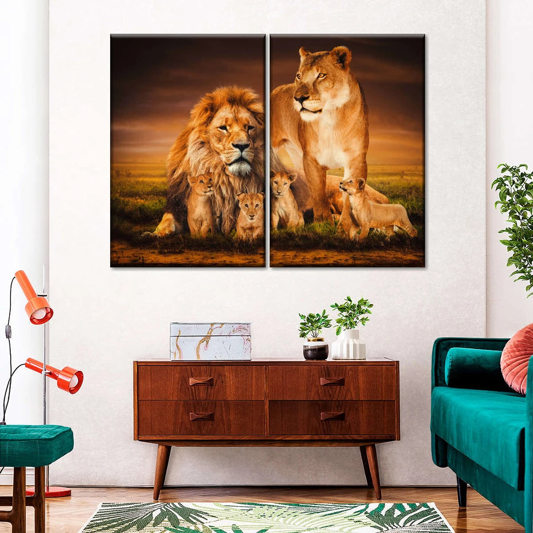24" x 32" (60x80cm) 2 Piece Portrait Canvas