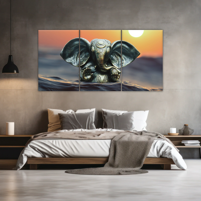 Hindu God Lord Ganesha Wall Art Home Decor
