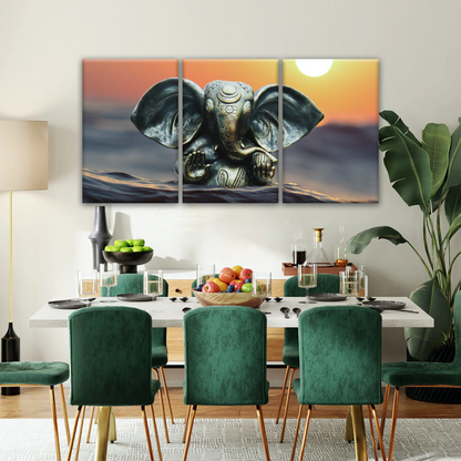 Hindu God Lord Ganesha Wall Art Home Decor