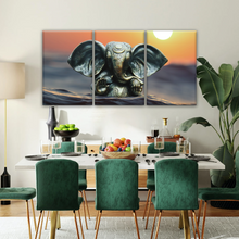 Load image into Gallery viewer, Hindu God Lord Ganesha Wall Art Home Decor
