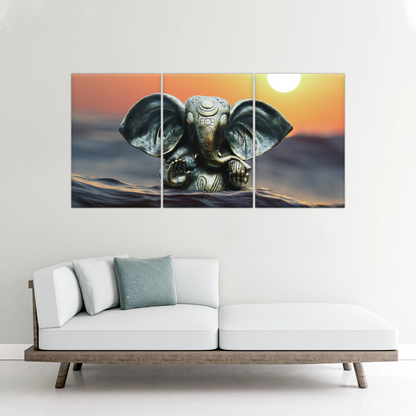 Hindu God Lord Ganesha Wall Art Home Decor