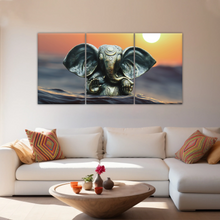 Load image into Gallery viewer, Hindu God Lord Ganesha Wall Art Home Decor