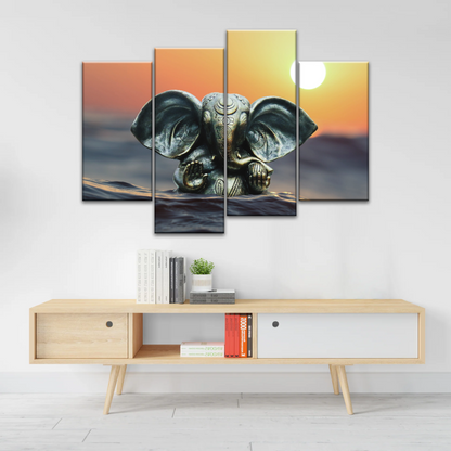 Hindu God Lord Ganesha Wall Art Home Decor