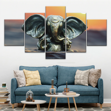 Load image into Gallery viewer, Hindu God Lord Ganesha Wall Art Home Decor