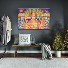 Load image into Gallery viewer, Lord Vishnu And The 10 Avatars Prints On Canvas Art