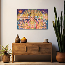 Load image into Gallery viewer, Lord Vishnu And The 10 Avatars Prints On Canvas Art