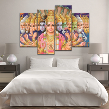 Load image into Gallery viewer, Lord Vishnu And The 10 Avatars Prints On Canvas Art