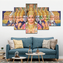 Load image into Gallery viewer, Lord Vishnu And The 10 Avatars Prints On Canvas Art