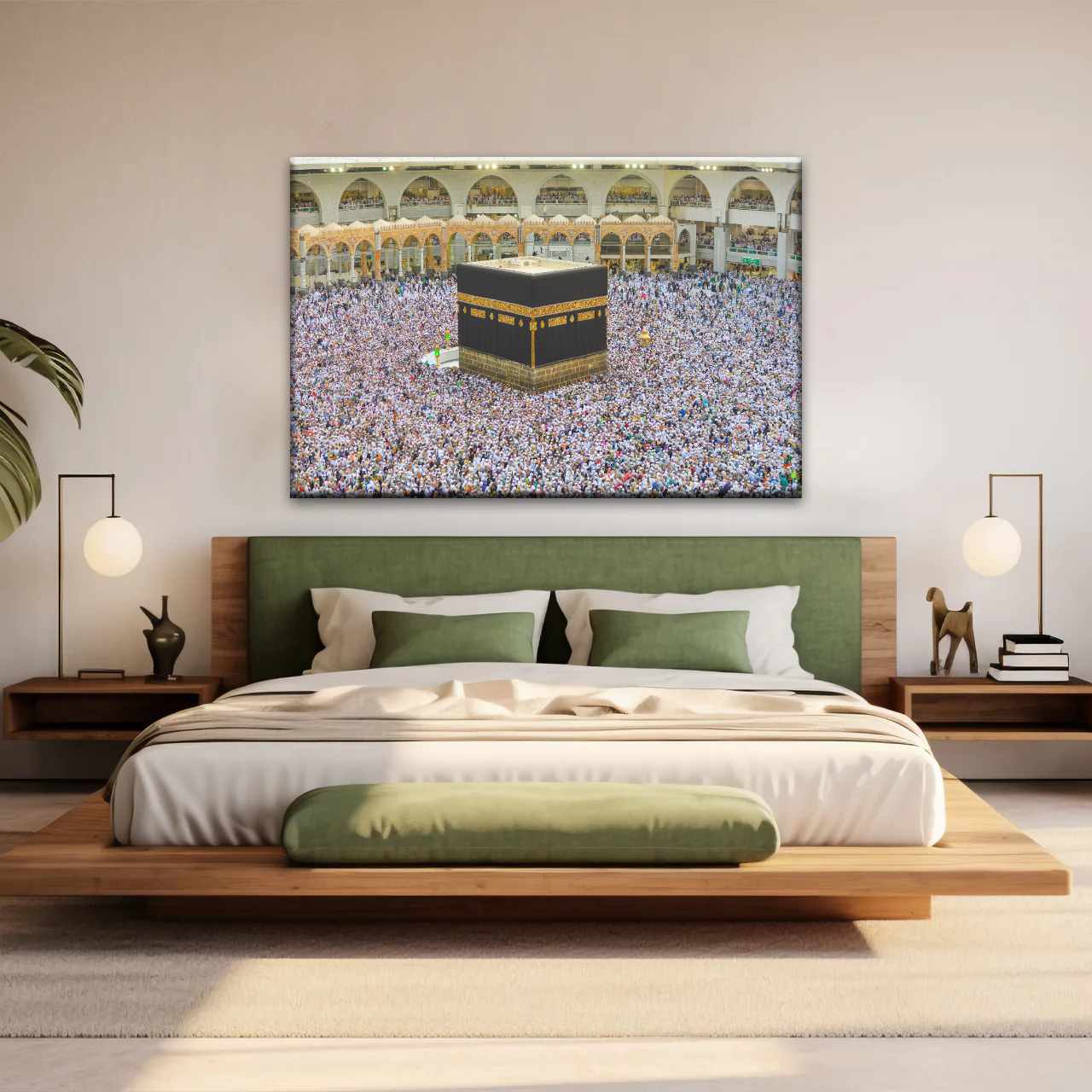 Kaaba Mecca-Muslim Islam Religion Masjid Canvas Prints Wall Art