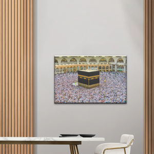 Kaaba Mecca-Muslim Islam Religion Masjid Canvas Prints Wall Art
