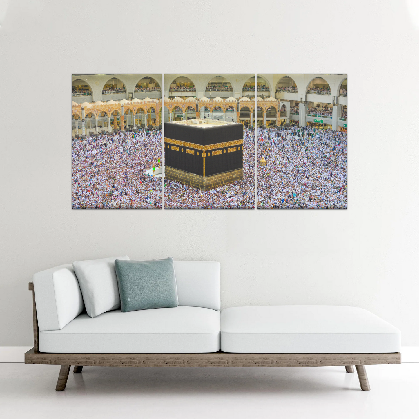 Kaaba Mecca-Muslim Islam Religion Masjid Canvas Prints Wall Art