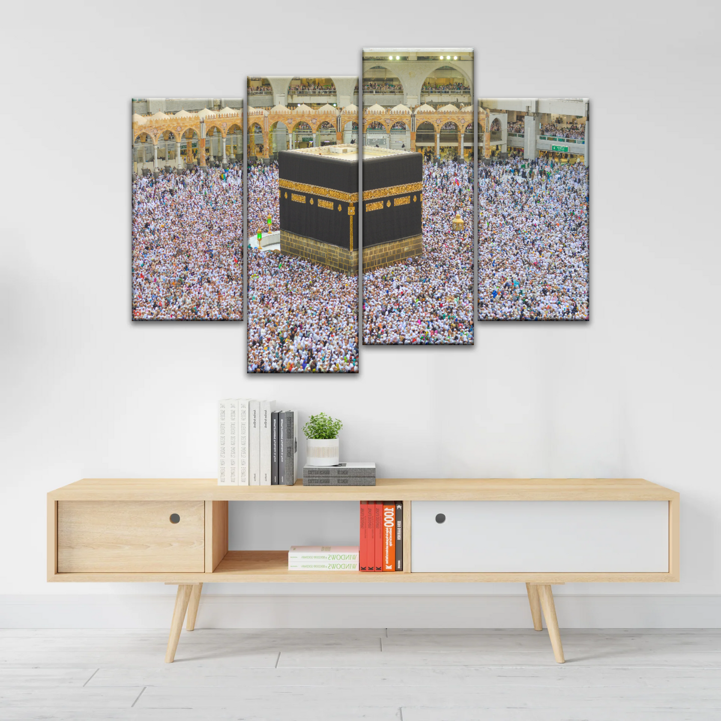 Kaaba Mecca-Muslim Islam Religion Masjid Canvas Prints Wall Art