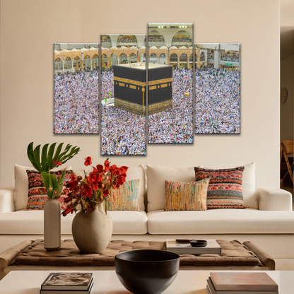 Kaaba Mecca-Muslim Islam Religion Masjid Canvas Prints Wall Art