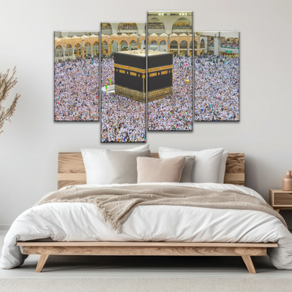 Kaaba Mecca-Muslim Islam Religion Masjid Canvas Prints Wall Art