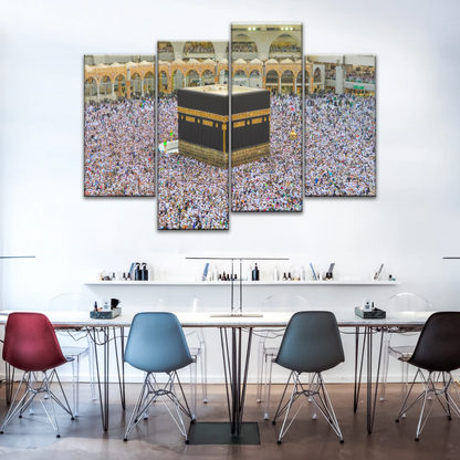 Kaaba Mecca-Muslim Islam Religion Masjid Canvas Prints Wall Art