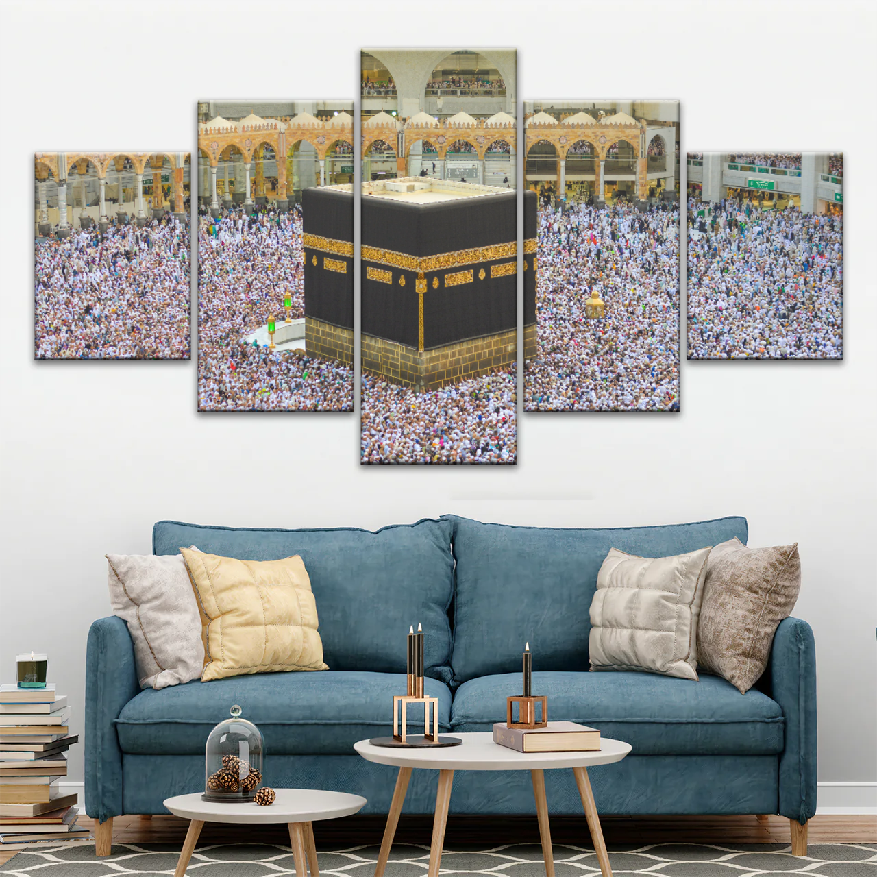 Kaaba Mecca-Muslim Islam Religion Masjid Canvas Prints Wall Art