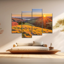 Load image into Gallery viewer, Mountain During Sunrise Canvas Printed Photos