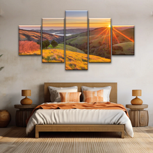 Load image into Gallery viewer, Mountain During Sunrise Canvas Printed Photos