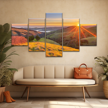 Load image into Gallery viewer, Mountain During Sunrise Canvas Printed Photos