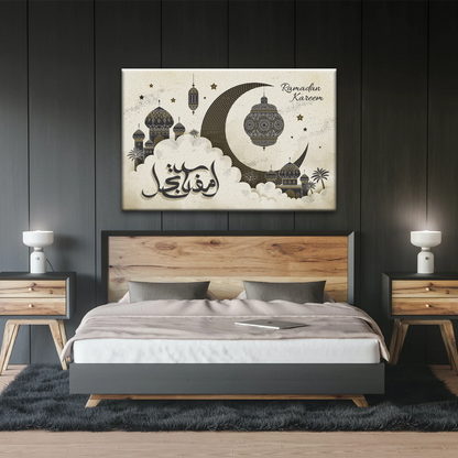 Religious Muslim Ramadan Split Canvas Prints