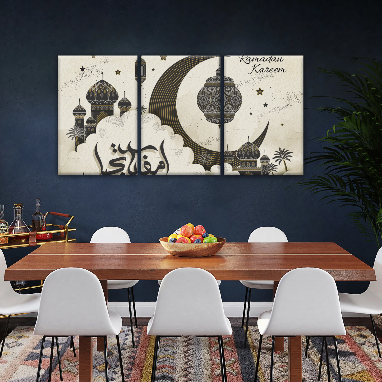 Religious Muslim Ramadan Split Canvas Prints