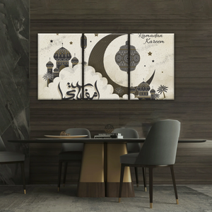 Religious Muslim Ramadan Split Canvas Prints