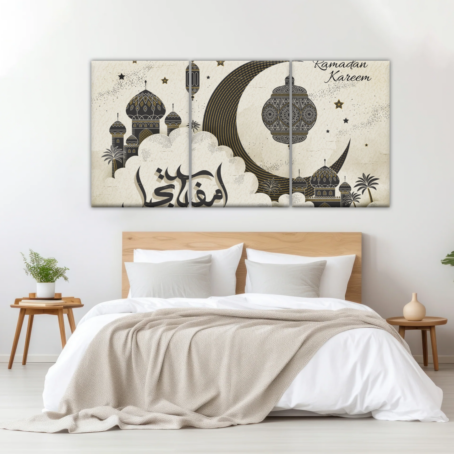 Religious Muslim Ramadan Split Canvas Prints