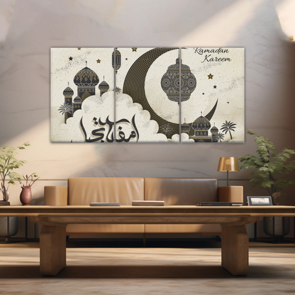 Religious Muslim Ramadan Split Canvas Prints