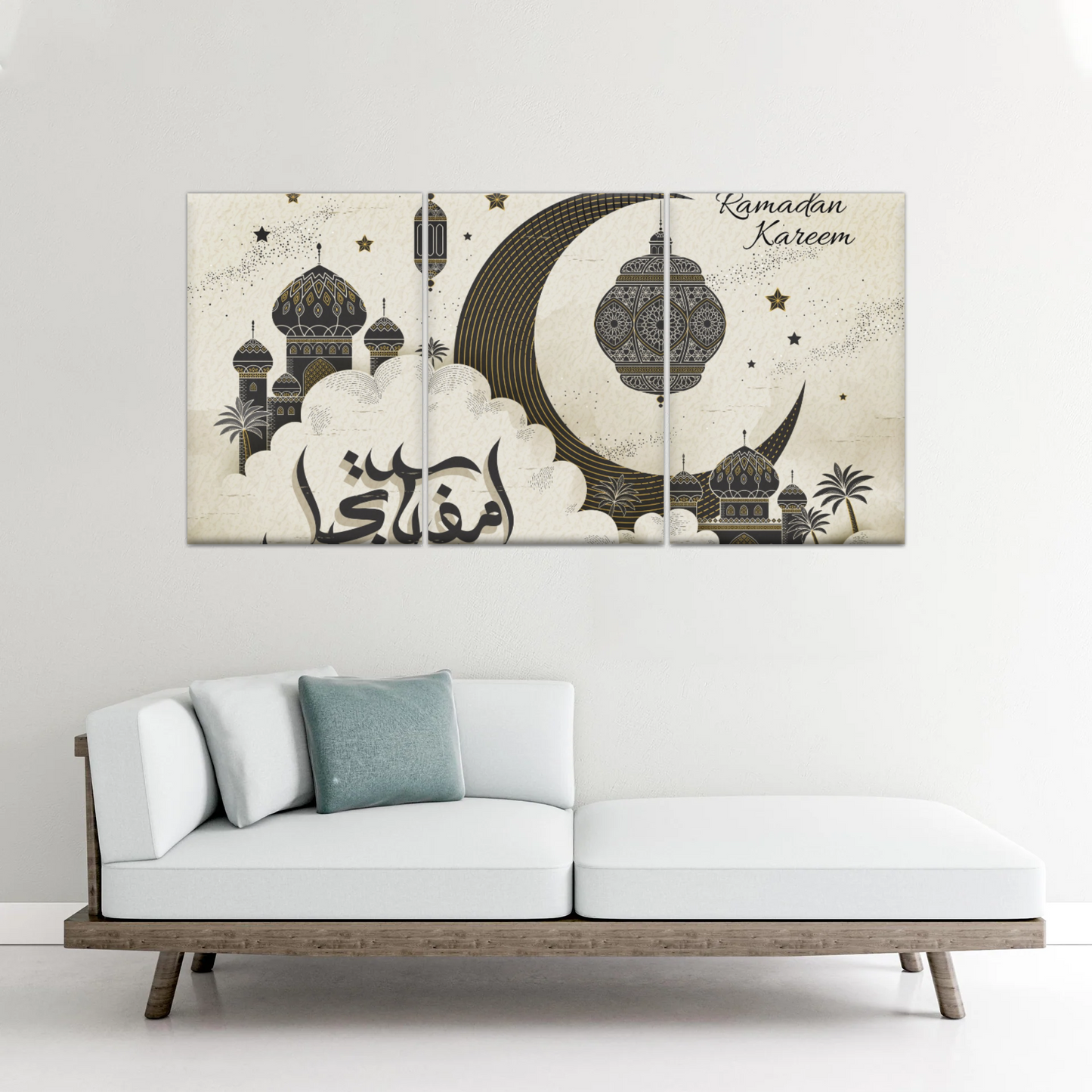 Religious Muslim Ramadan Split Canvas Prints