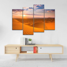 Load image into Gallery viewer, Nature Scenery - Desert Under The Golden Sunshine Canvas Wall Arts