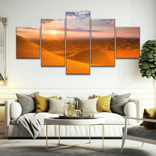 Load image into Gallery viewer, Nature Scenery - Desert Under The Golden Sunshine Canvas Wall Arts