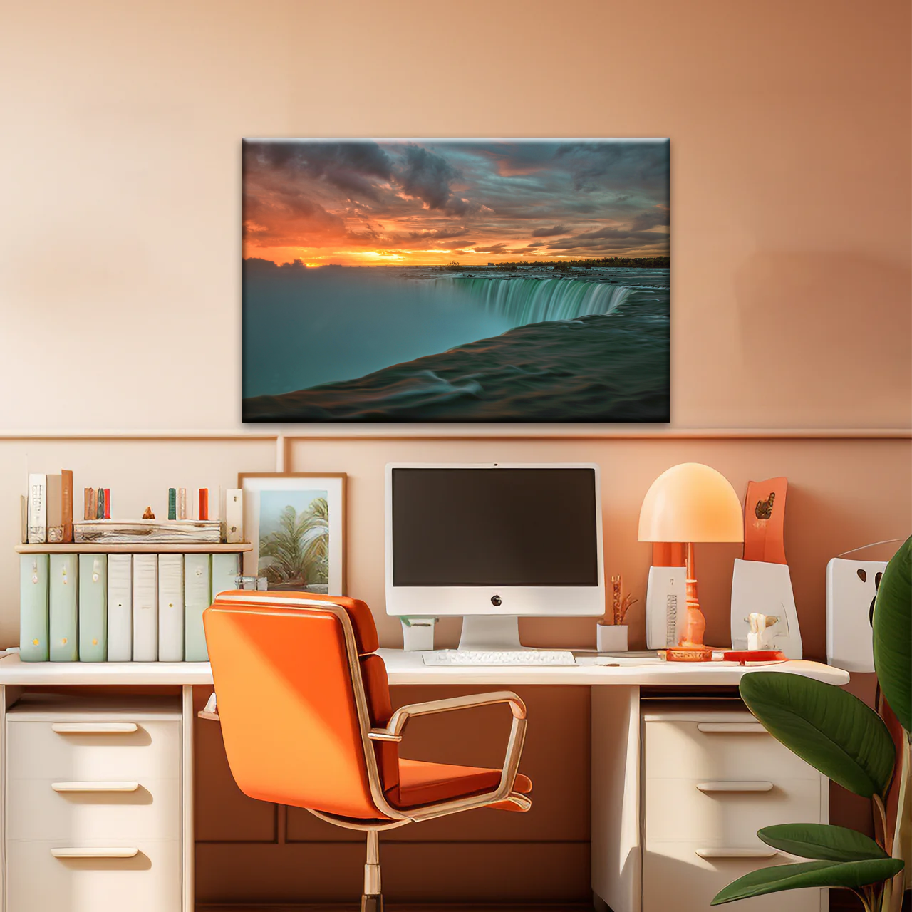 Nature Landscape Niagara Falls In Canada Canvas Prints From Photos