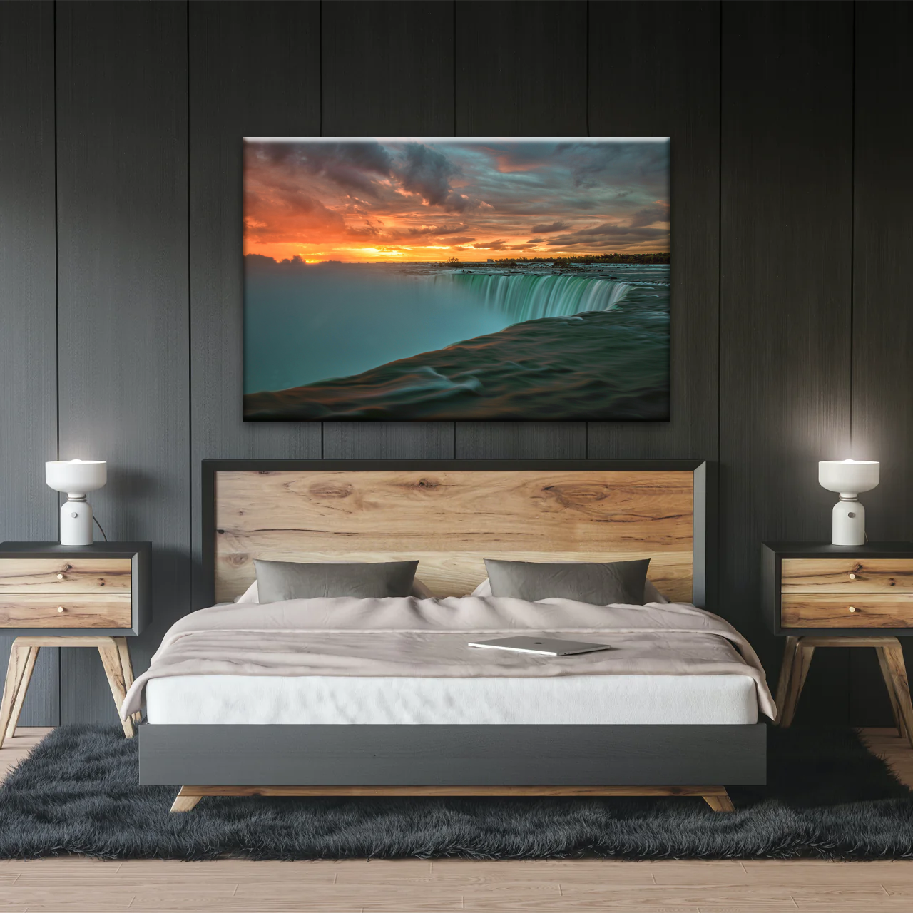 Nature Landscape Niagara Falls In Canada Canvas Prints From Photos