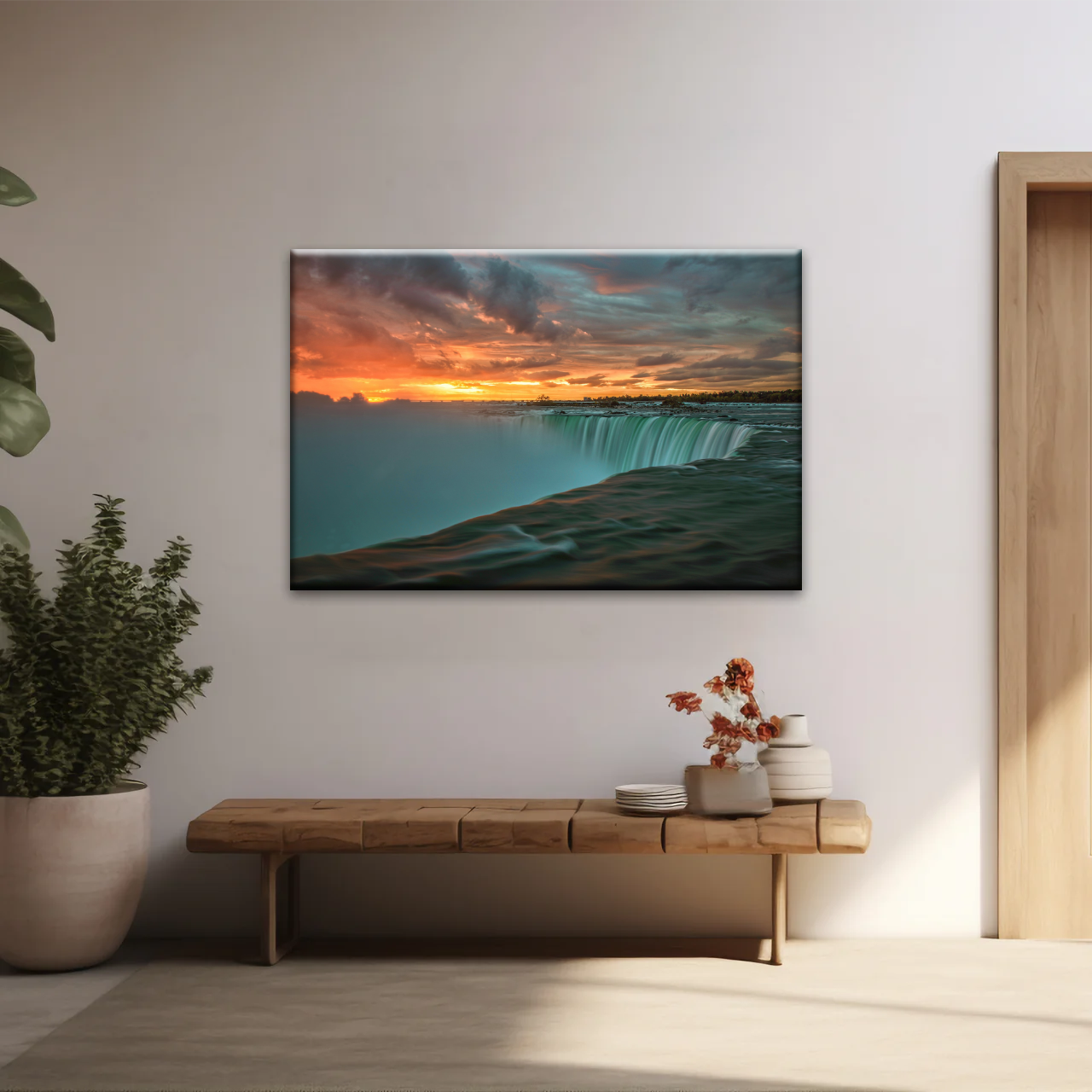 Nature Landscape Niagara Falls In Canada Canvas Prints From Photos