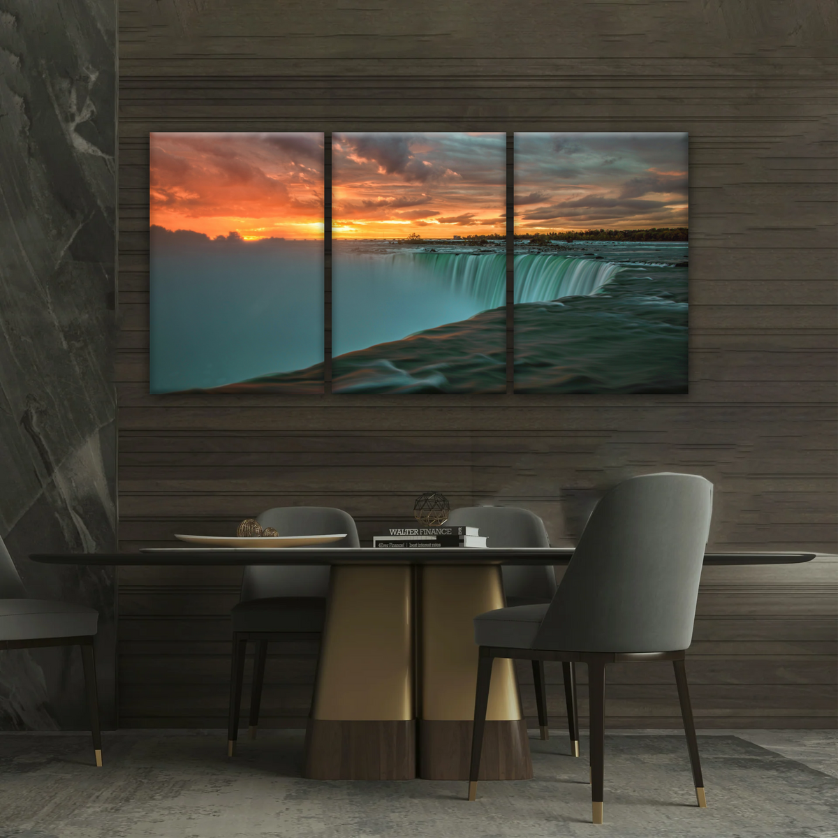 Nature Landscape Niagara Falls In Canada Canvas Prints From Photos - Personalised Canvas Art