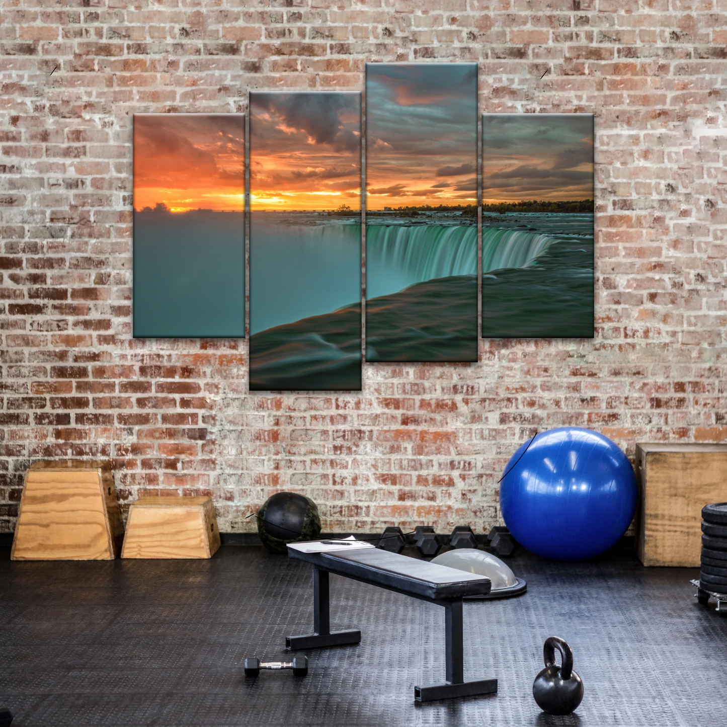 Nature Landscape Niagara Falls In Canada Canvas Prints From Photos