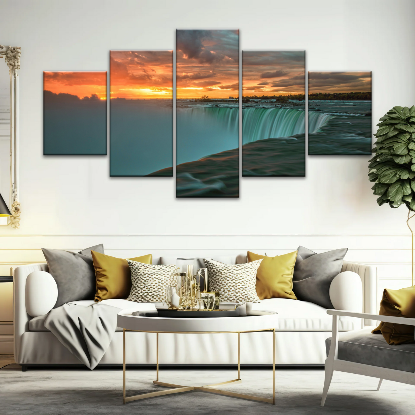 Nature Landscape Niagara Falls In Canada Canvas Prints From Photos