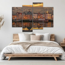 Load image into Gallery viewer, Old Port Of Maaslouis Netherlands Photo Canvas Print